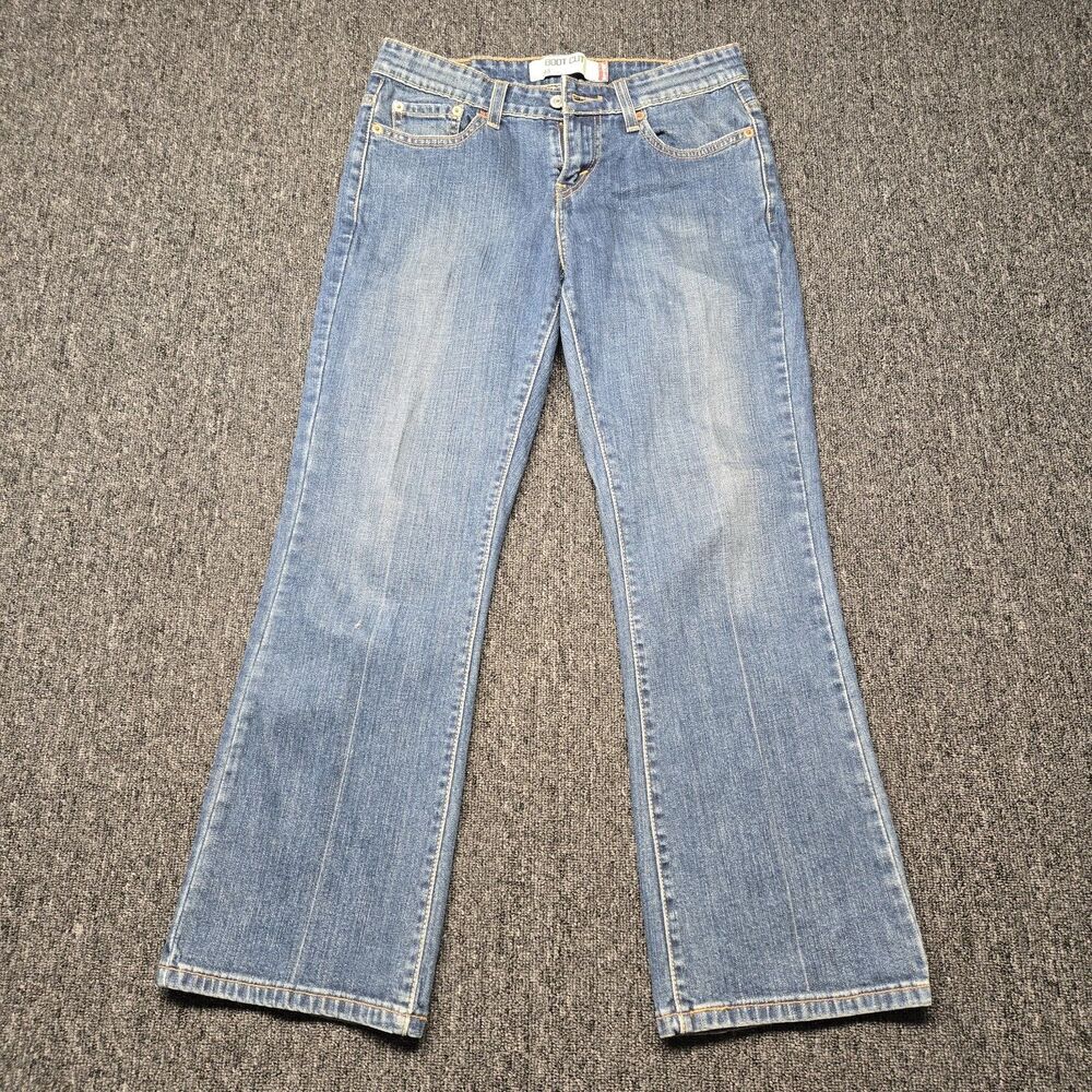 Levi’s 515 Women’s Jeans 4 Bootcut Short Denim Flap Pocket Stretch Fit